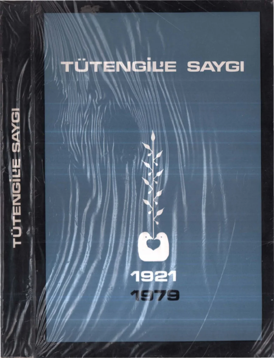 Tütengile Saygı 1921 1979 kapak görseli