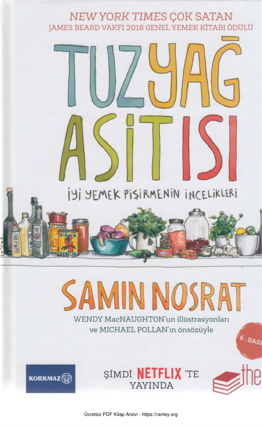 Tuz Yağ Asit Isı The Kitap Yayınları kapak görseli