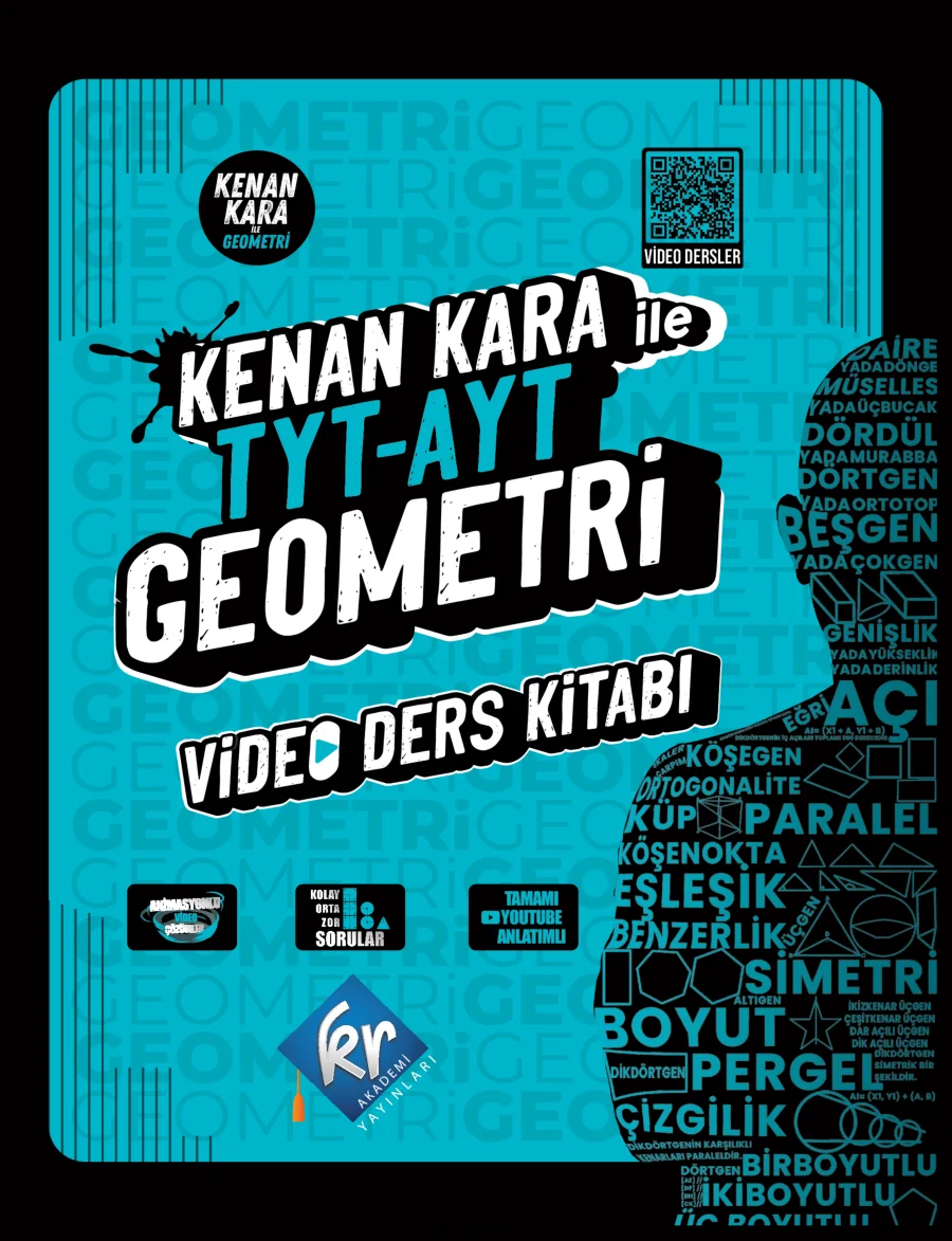 TYT AYT Geometri Video Ders Kitabı 2025 kapak görseli