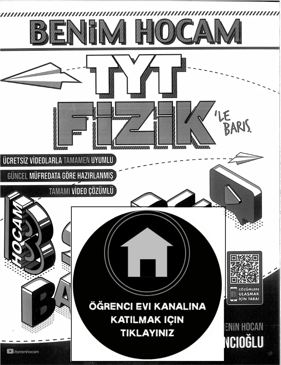 TYT Fizik Soru Bankası 2020 PDF kapak görseli