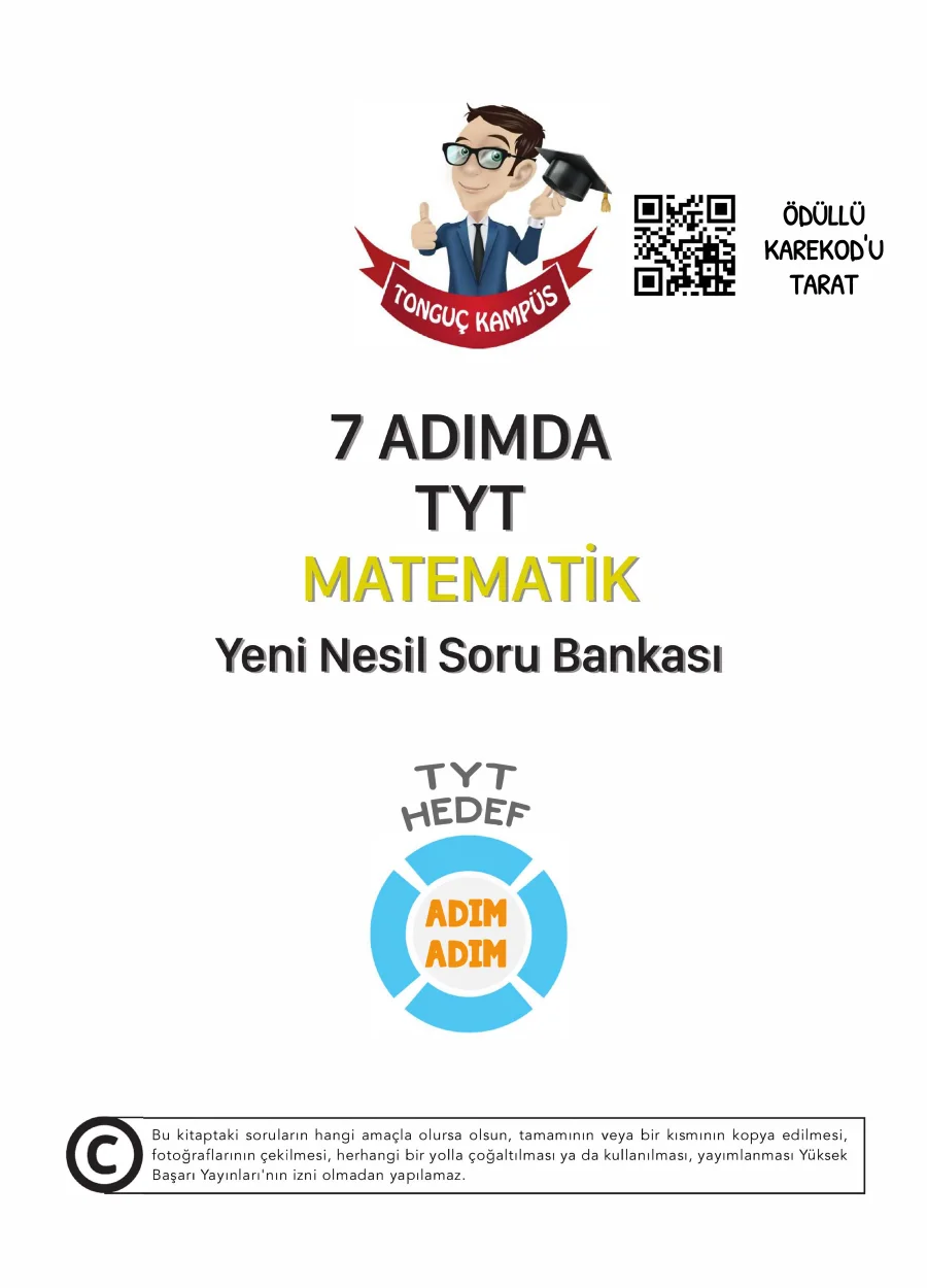 TYT Matematik 7 Adımda Soru Bankası kapak görseli