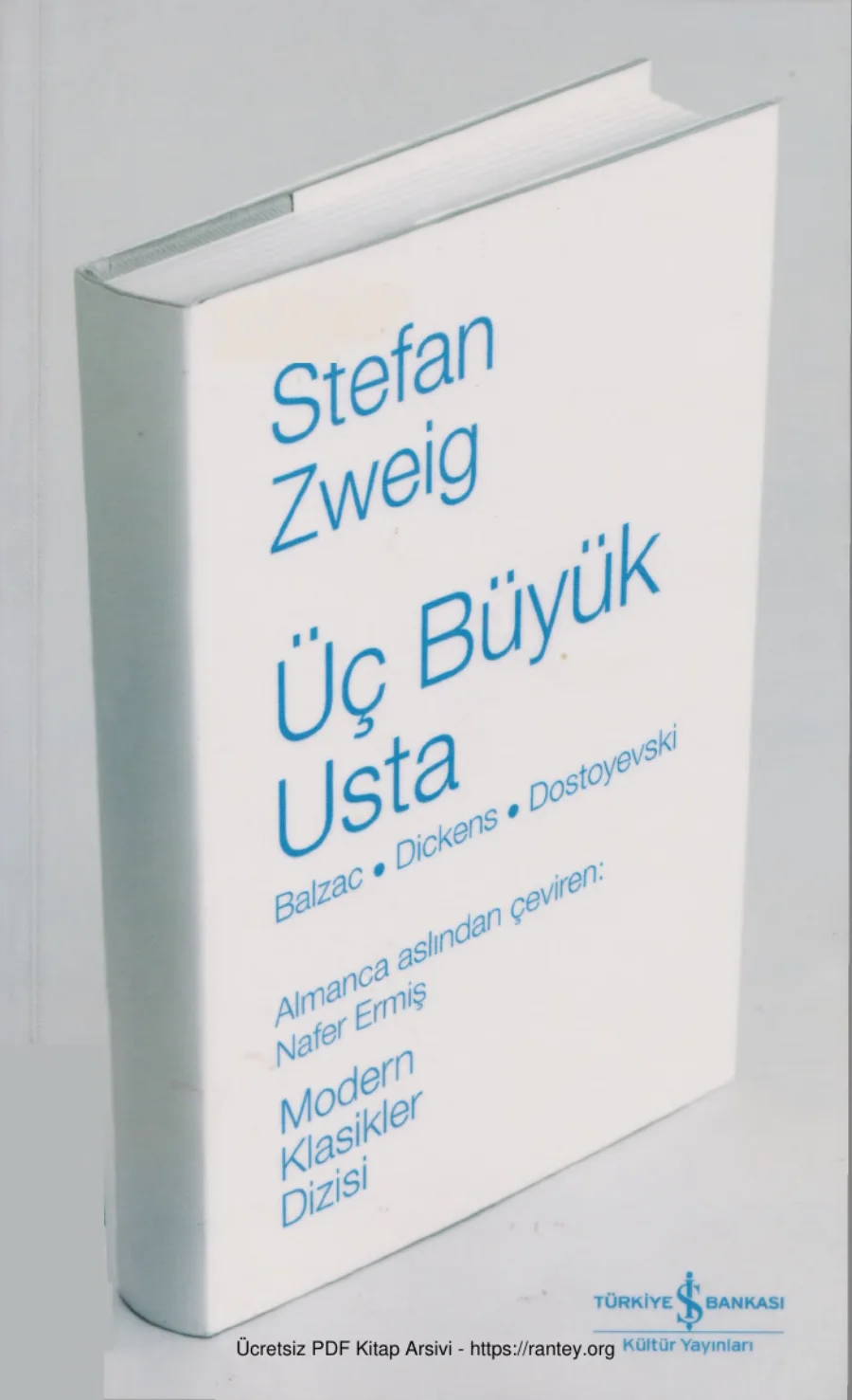 Üç Büyük Usta (Balzac Dickens Dostoyevski kapak görseli