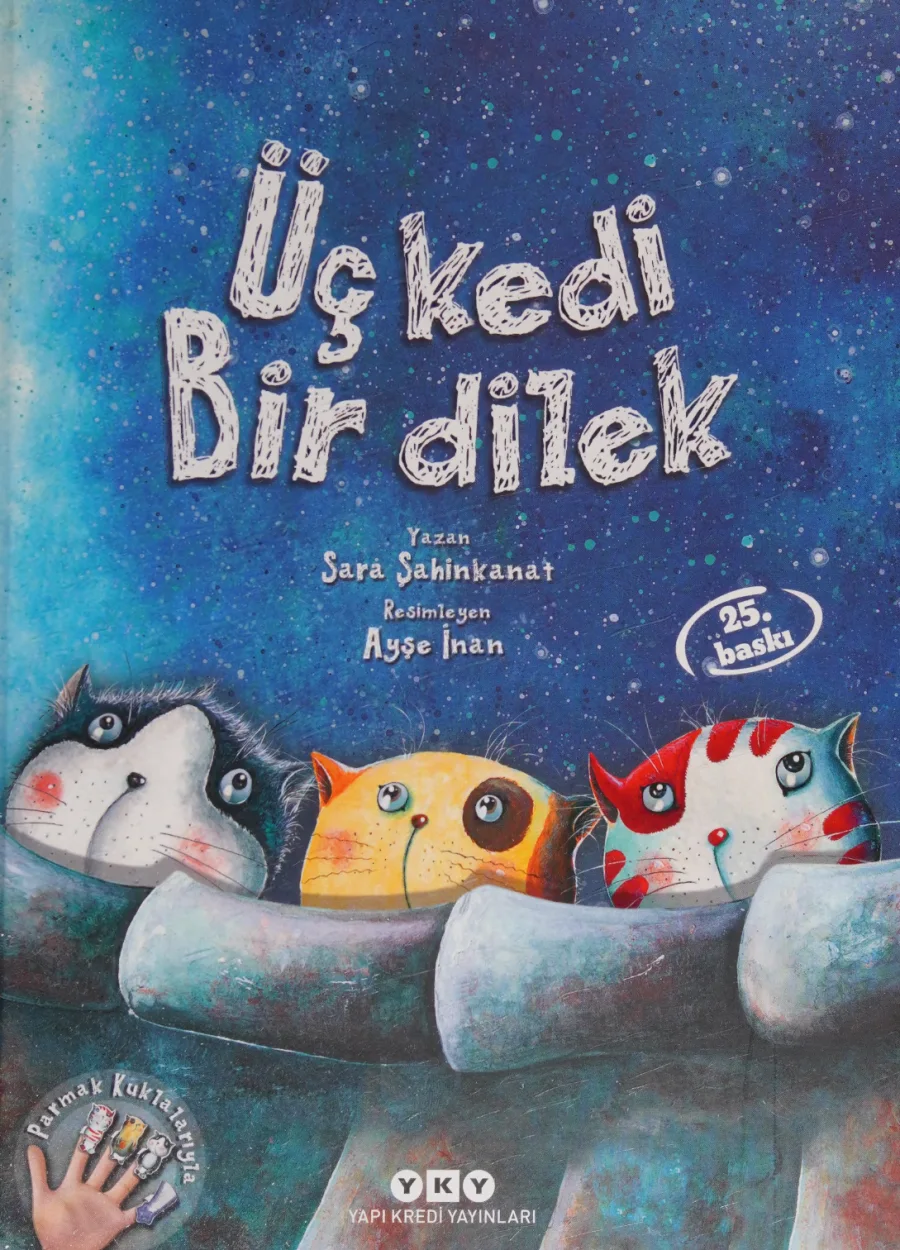 Üç Kedi Bir Dilek kapak görseli