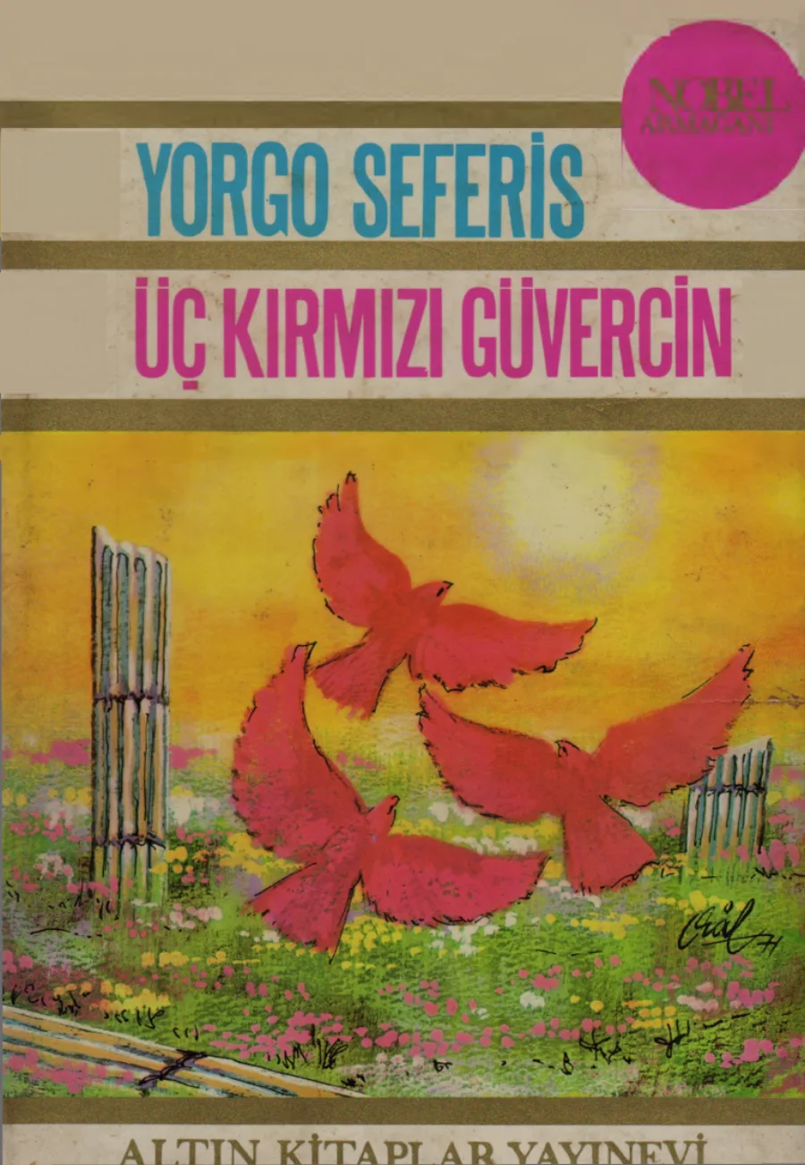 Üç Kırmızı Güvercin kapak görseli