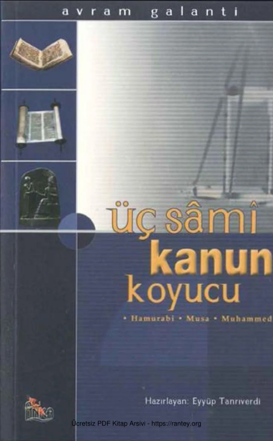 Üç Smi Kanun Koyucu Hamurabi Musa ve Muhammed kapak görseli
