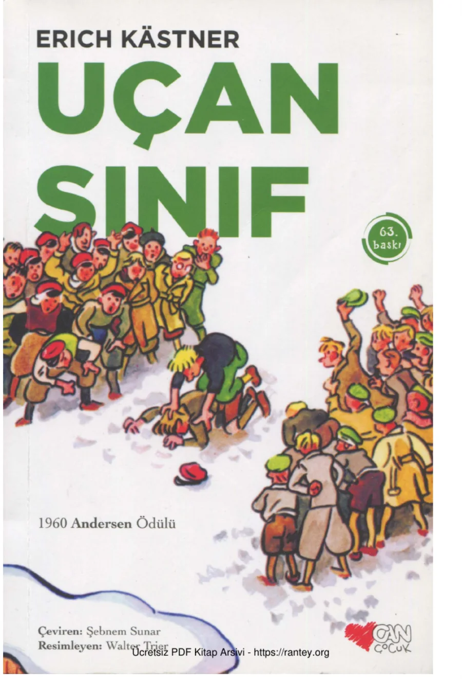 Uçan Sınıf Can Yayınları 63 baskı kapak görseli