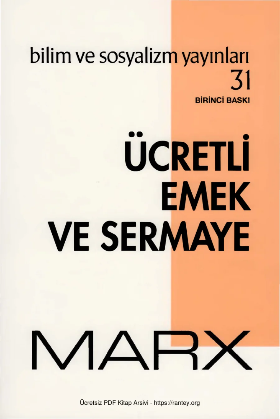Ücretli Emek ve Sermaye kapak görseli