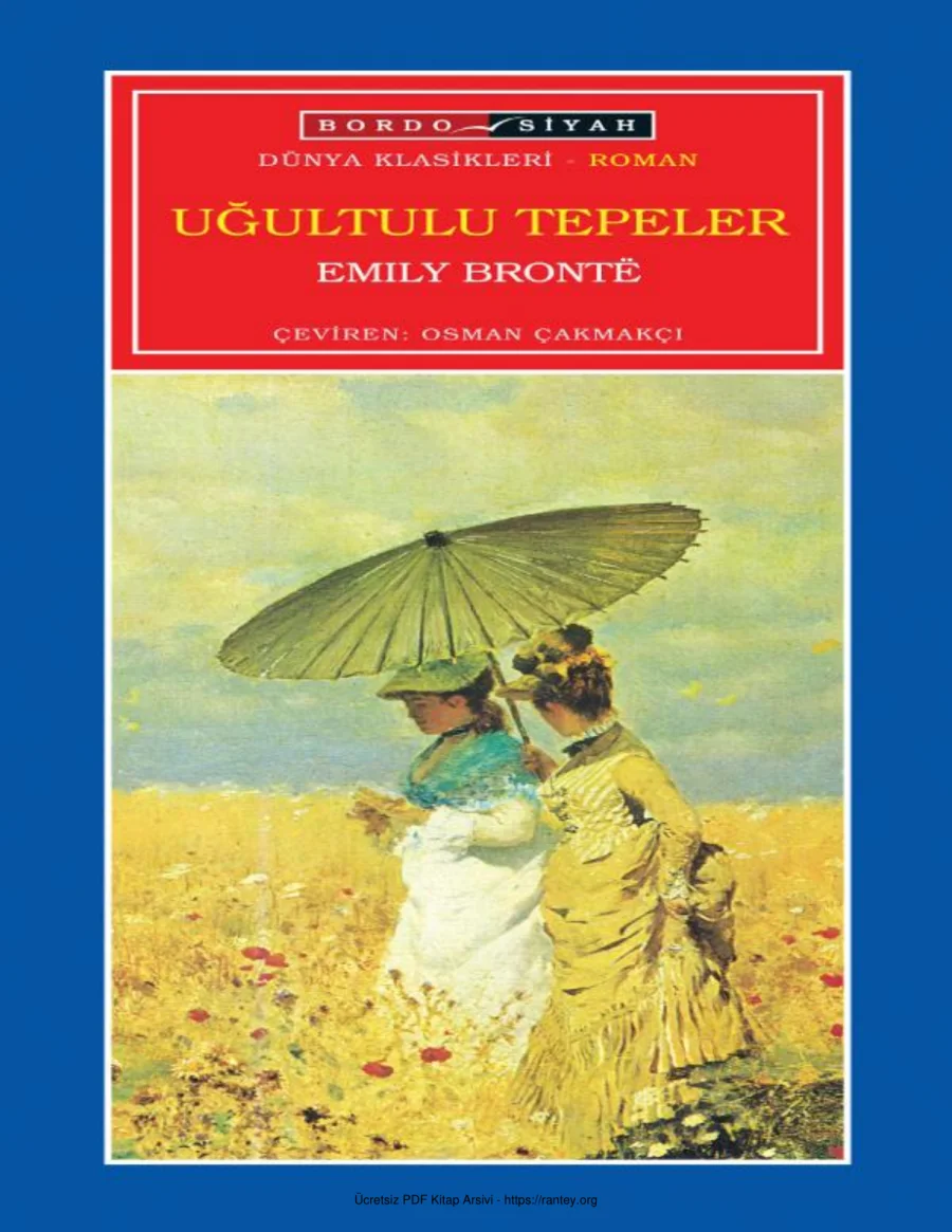 Uğultulu Tepeler Emily Bront kapak görseli