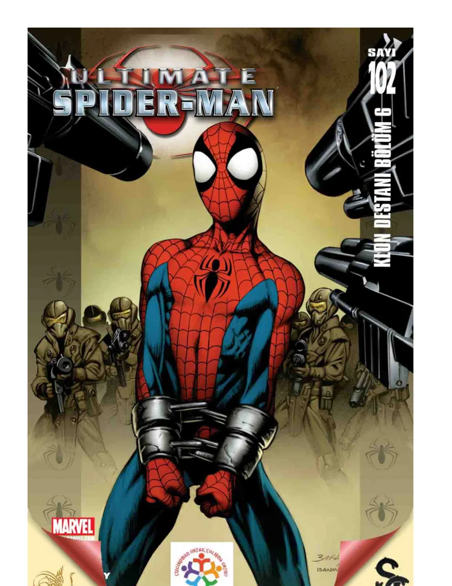 Ultimate Spider-Man #102 PDF kapak görseli