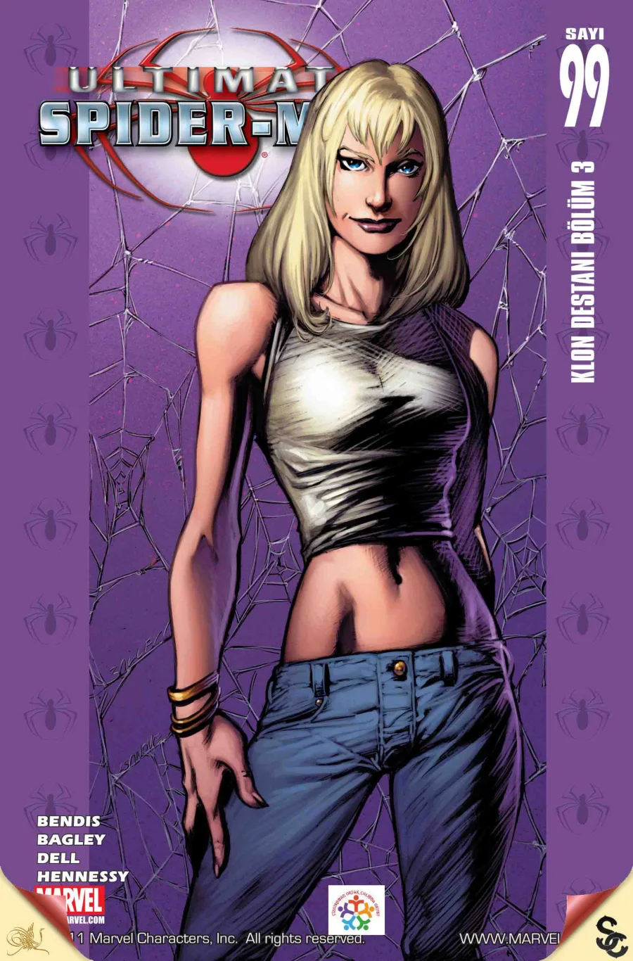Ultimate Spider-Man #99 PDF kapak görseli