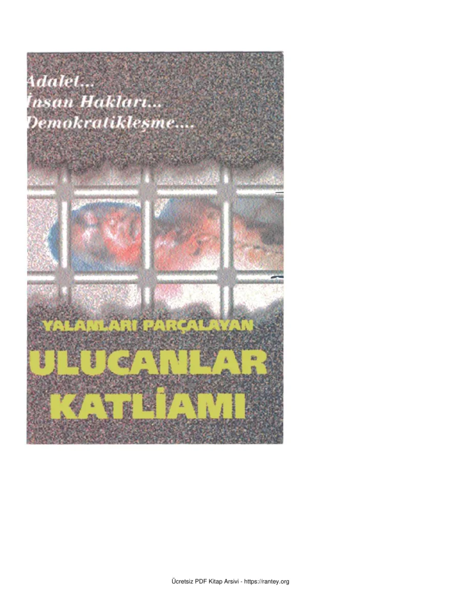Ulucanlar Katliami Tutuklu Aileleri Bülteni kapak görseli