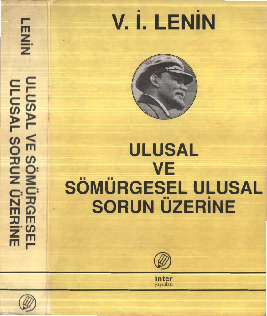 Ulusal ve Sömürgesel Ulusal Sorun Üzerine kapak görseli