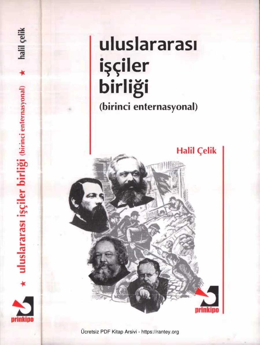 Uluslararası İşçiler Birliği Birinci Enternasyonal kapak görseli