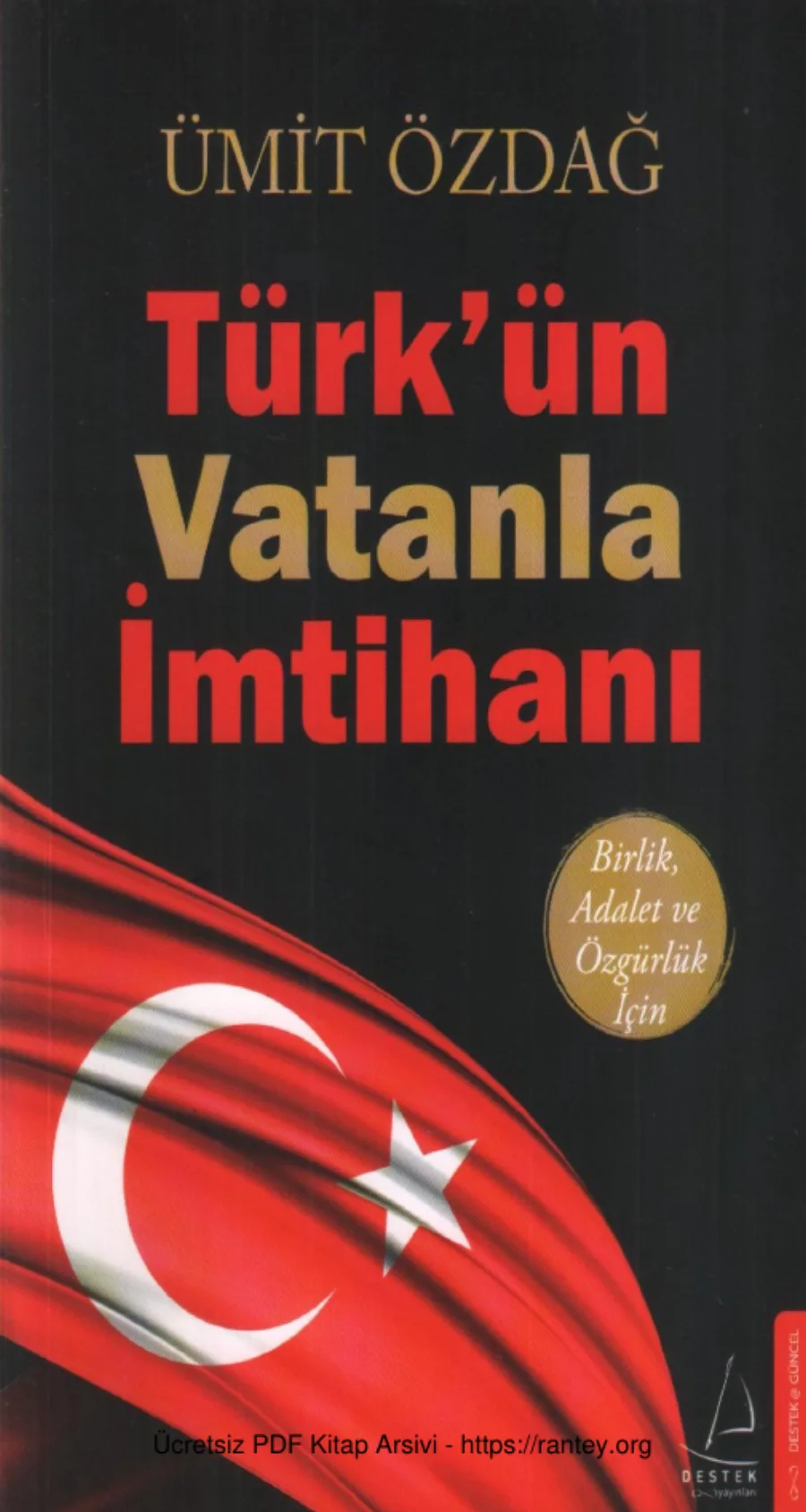 Ümit Özdağ Türkün Vatanla İmtihanı kapak görseli