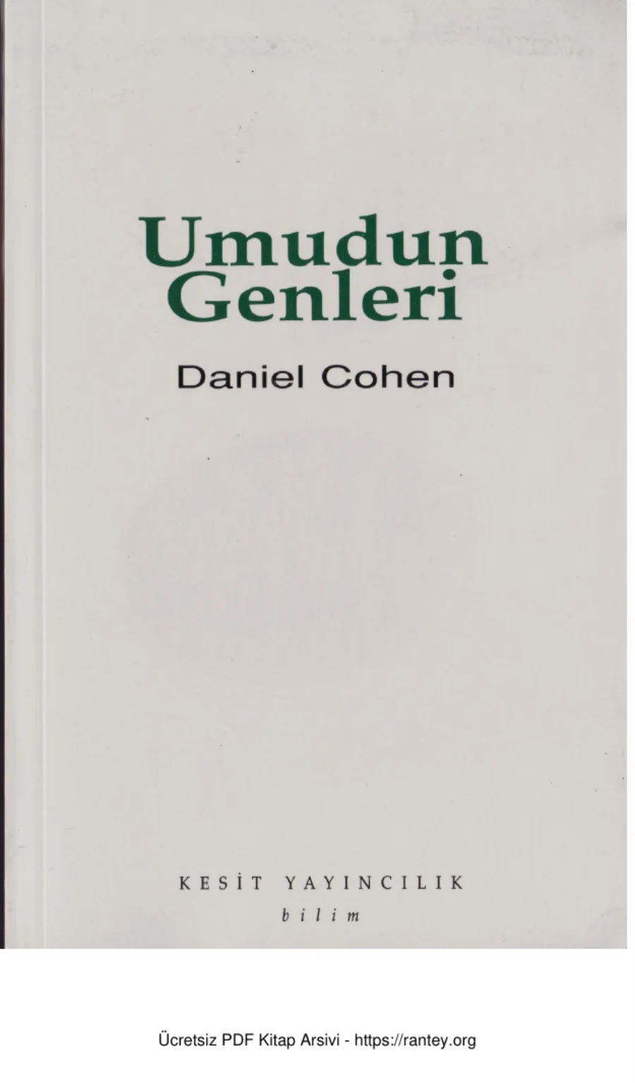 Umudun Genleri Kesit Yayınları kapak görseli
