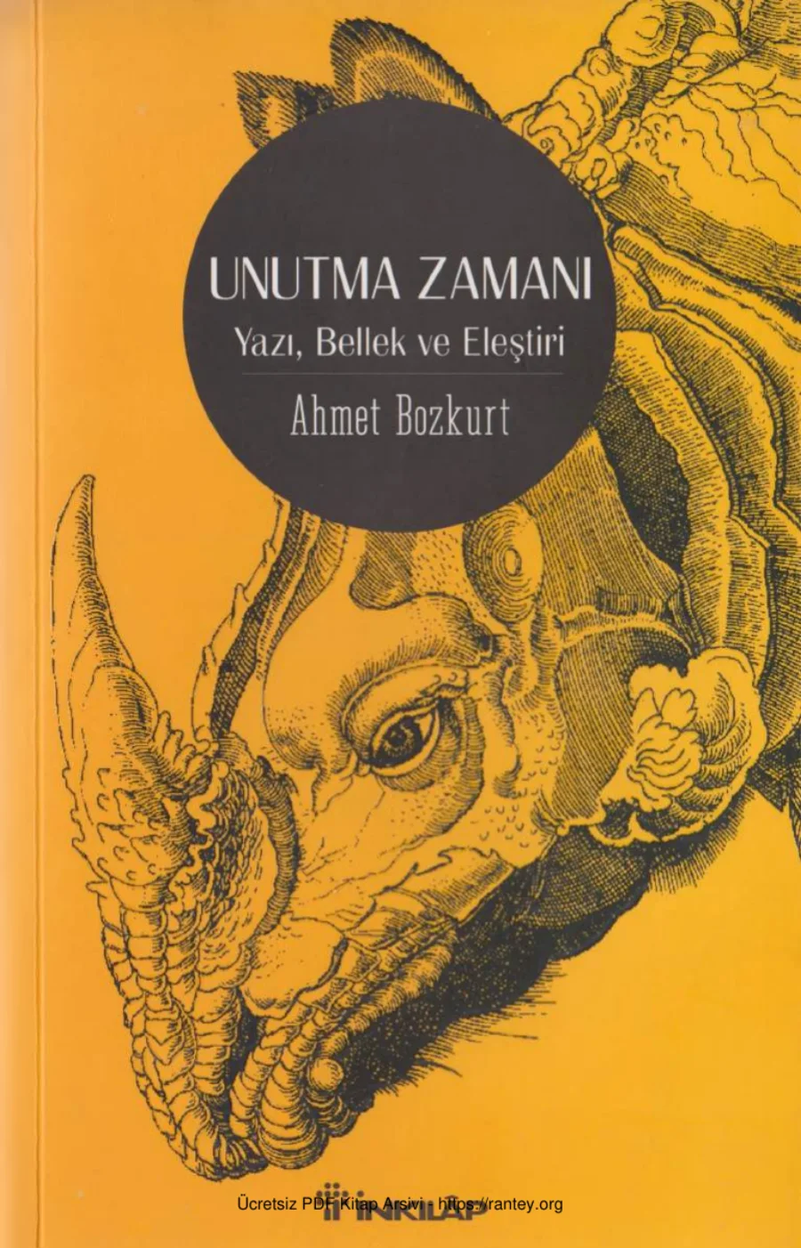 Unutma Zamanı İnkılap Yayınları kapak görseli