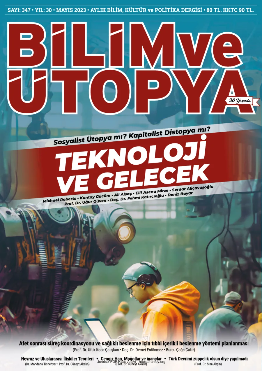 Ütopya 347 Mayıs 2023 kapak görseli