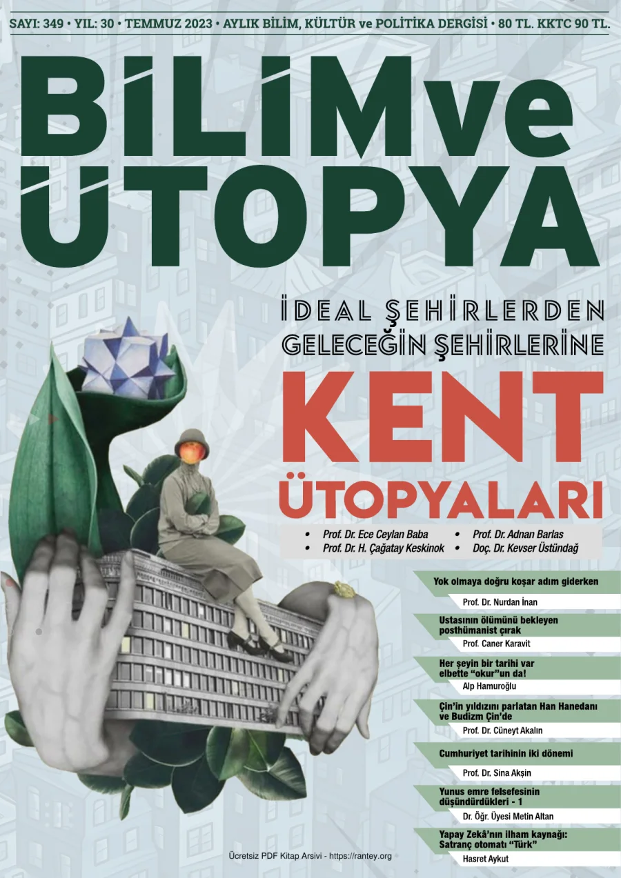Ütopya 349 Temmuz 2023 kapak görseli