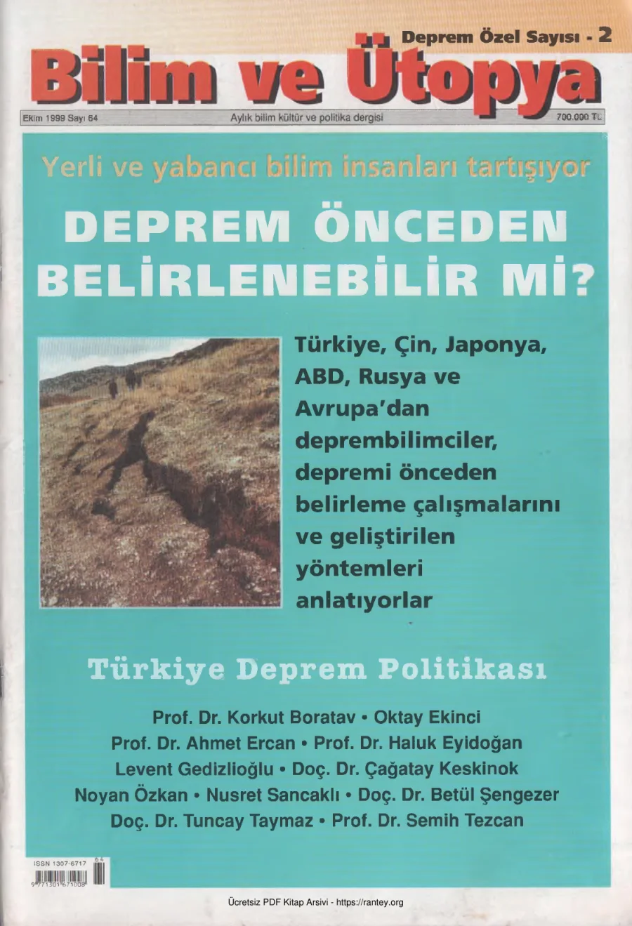 Ütopya Sayı 064 kapak görseli