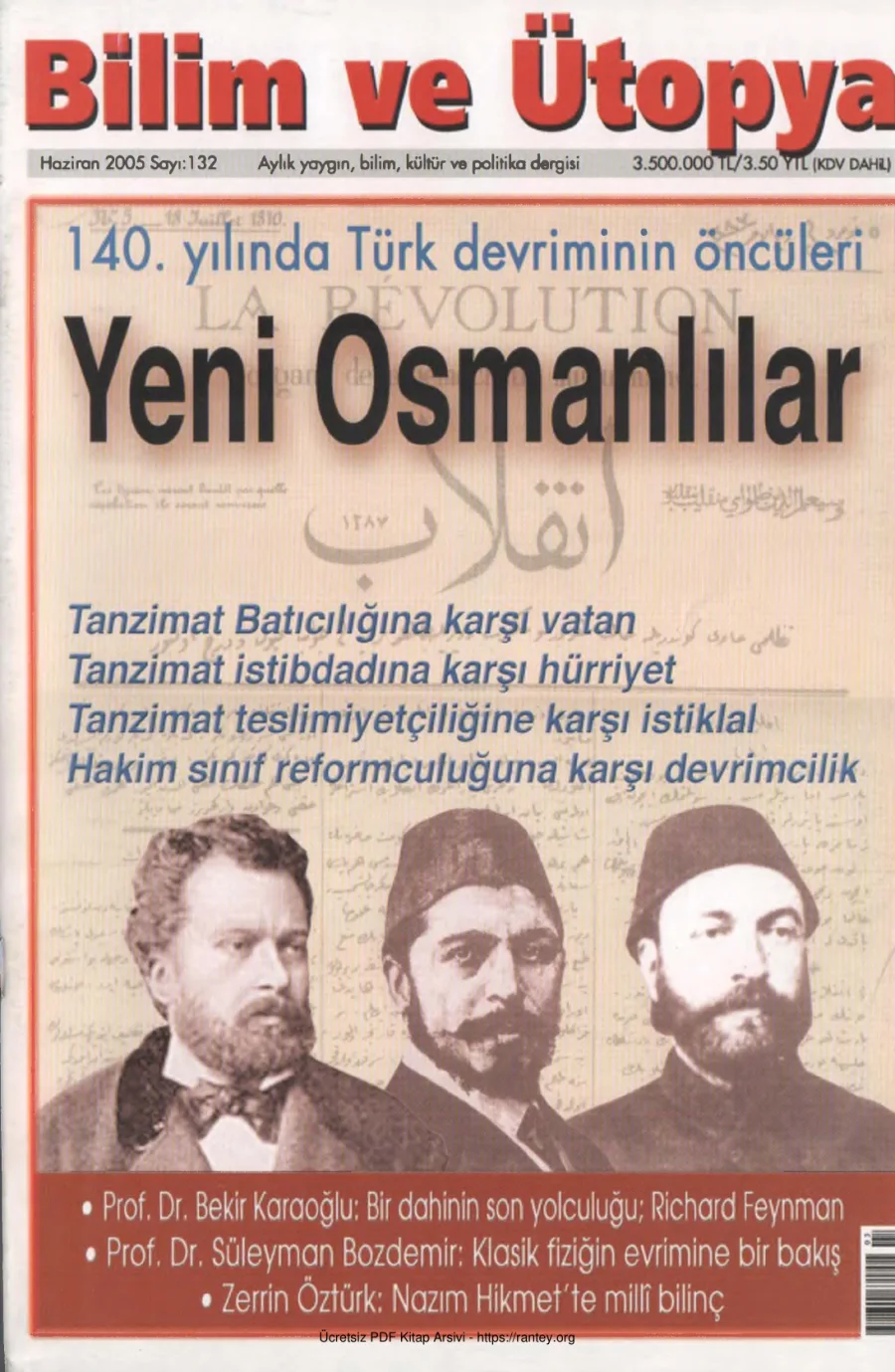 Ütopya Sayı 132 Yeni Osmanlılar kapak görseli