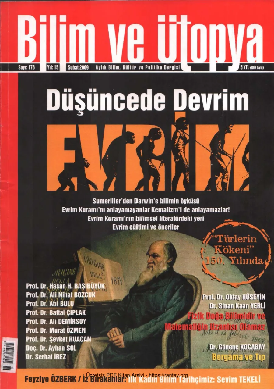Ütopya Sayı 176 Düşüncede Devrim Evrim kapak görseli