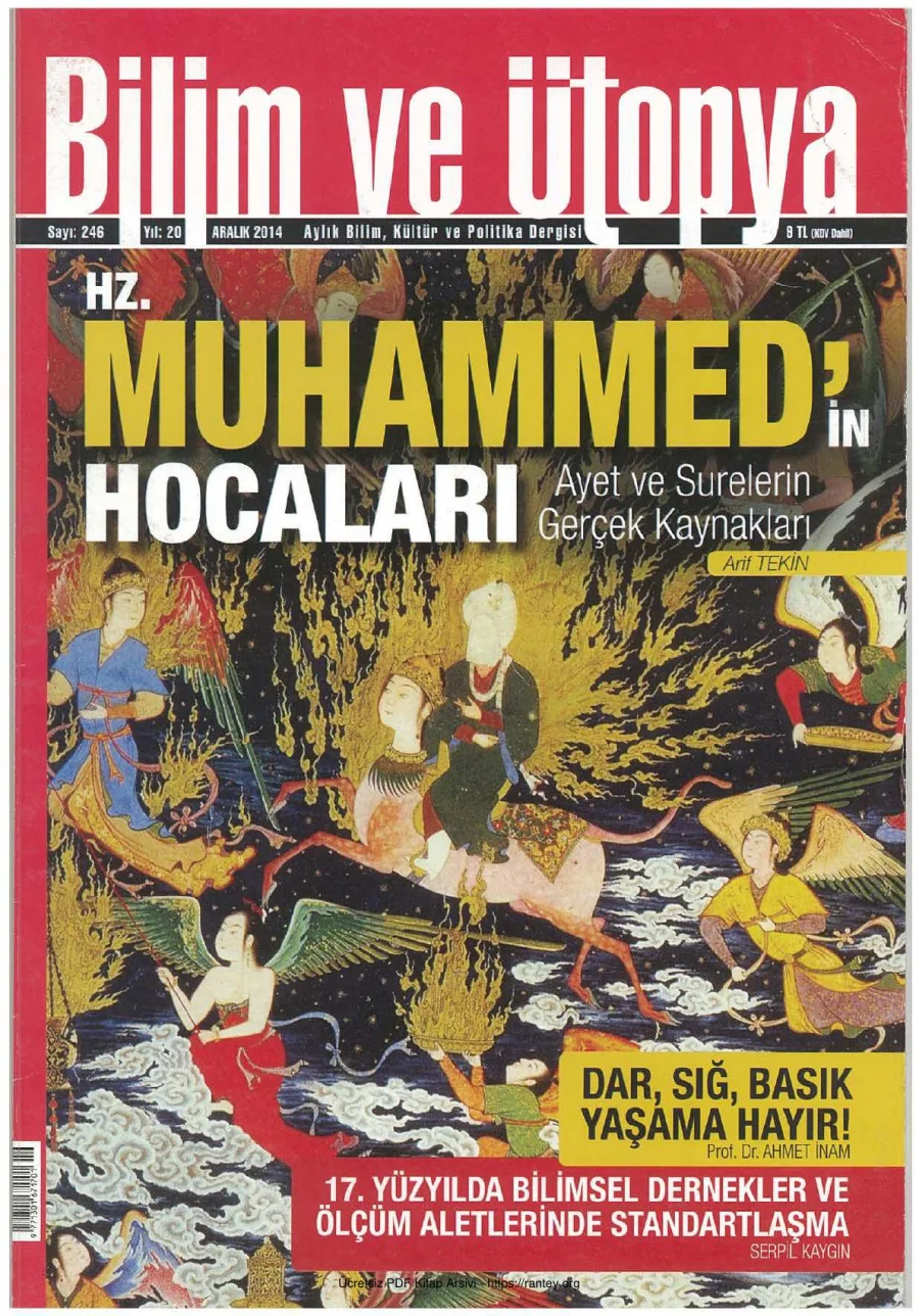 Ütopya Sayı 246 Hz Muhammed kapak görseli