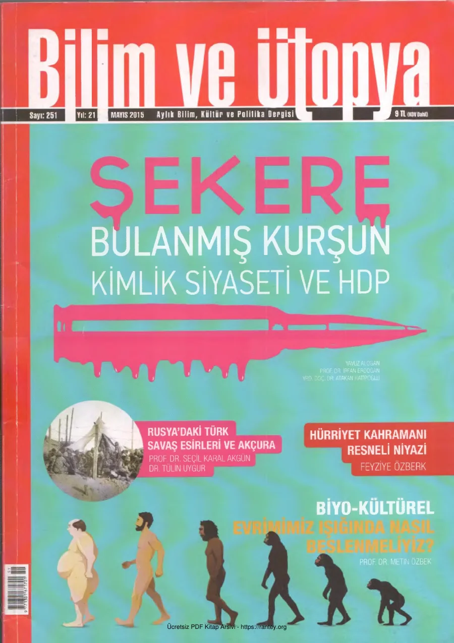 Ütopya Sayı 251 Mayıs 2015 kapak görseli