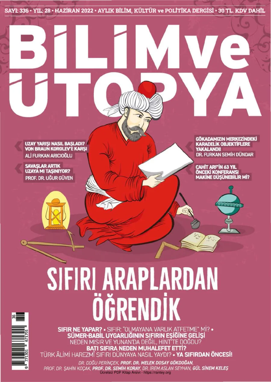 Ütopya Sayı 336 Haziran 2022 kapak görseli
