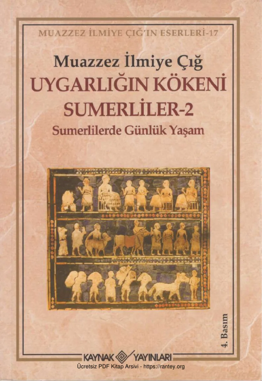 Uygarlığın Kökeni Sümerliler 2 kapak görseli