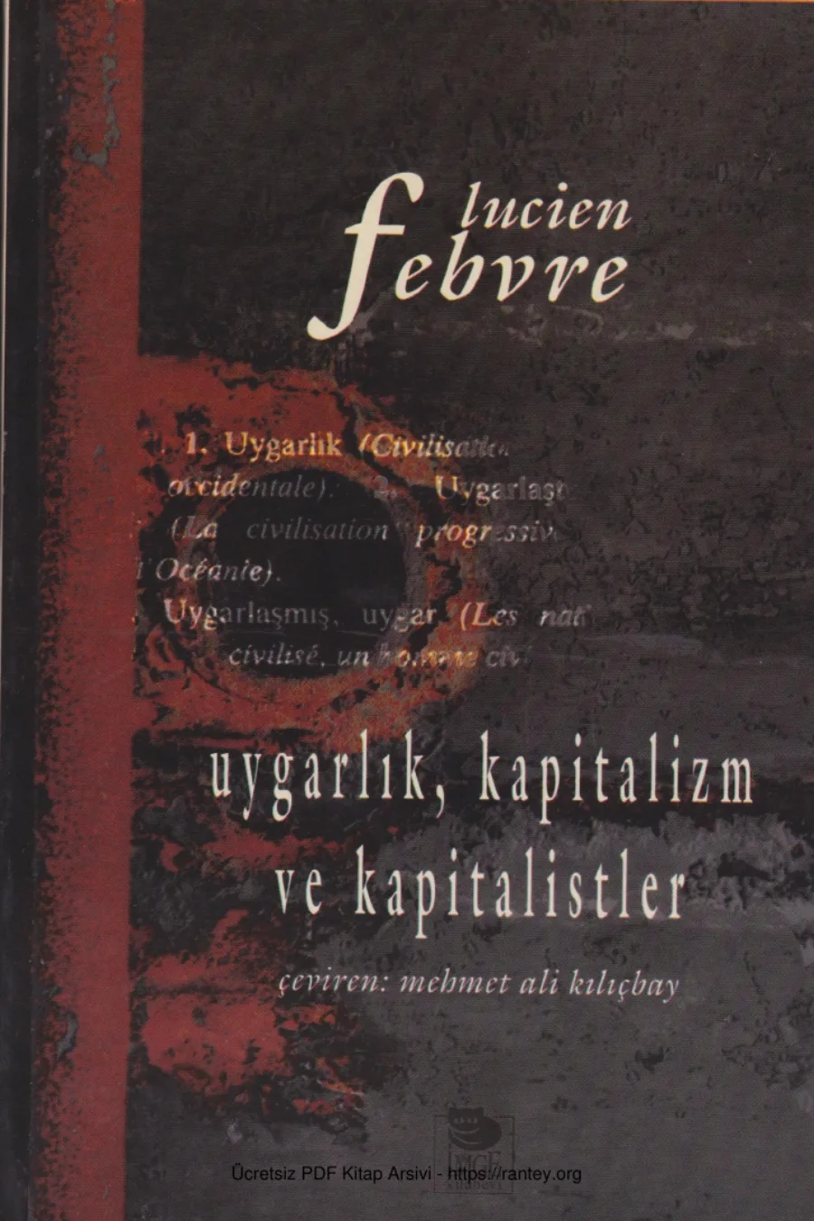 Uygarlık Kapitalizm ve kapak görseli
