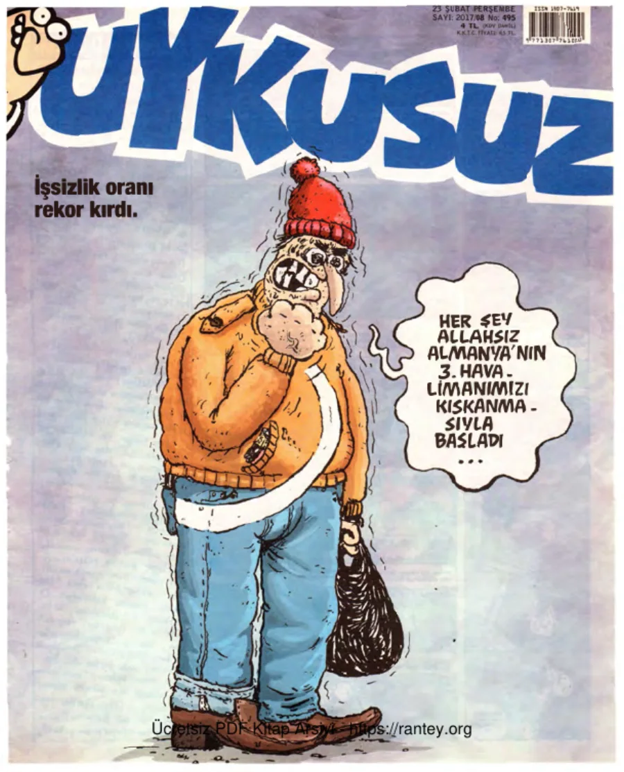 Uykusuz 2017 Sayı 495 kapak görseli