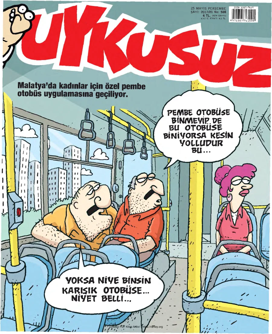 Uykusuz 2017 Sayı 508 kapak görseli
