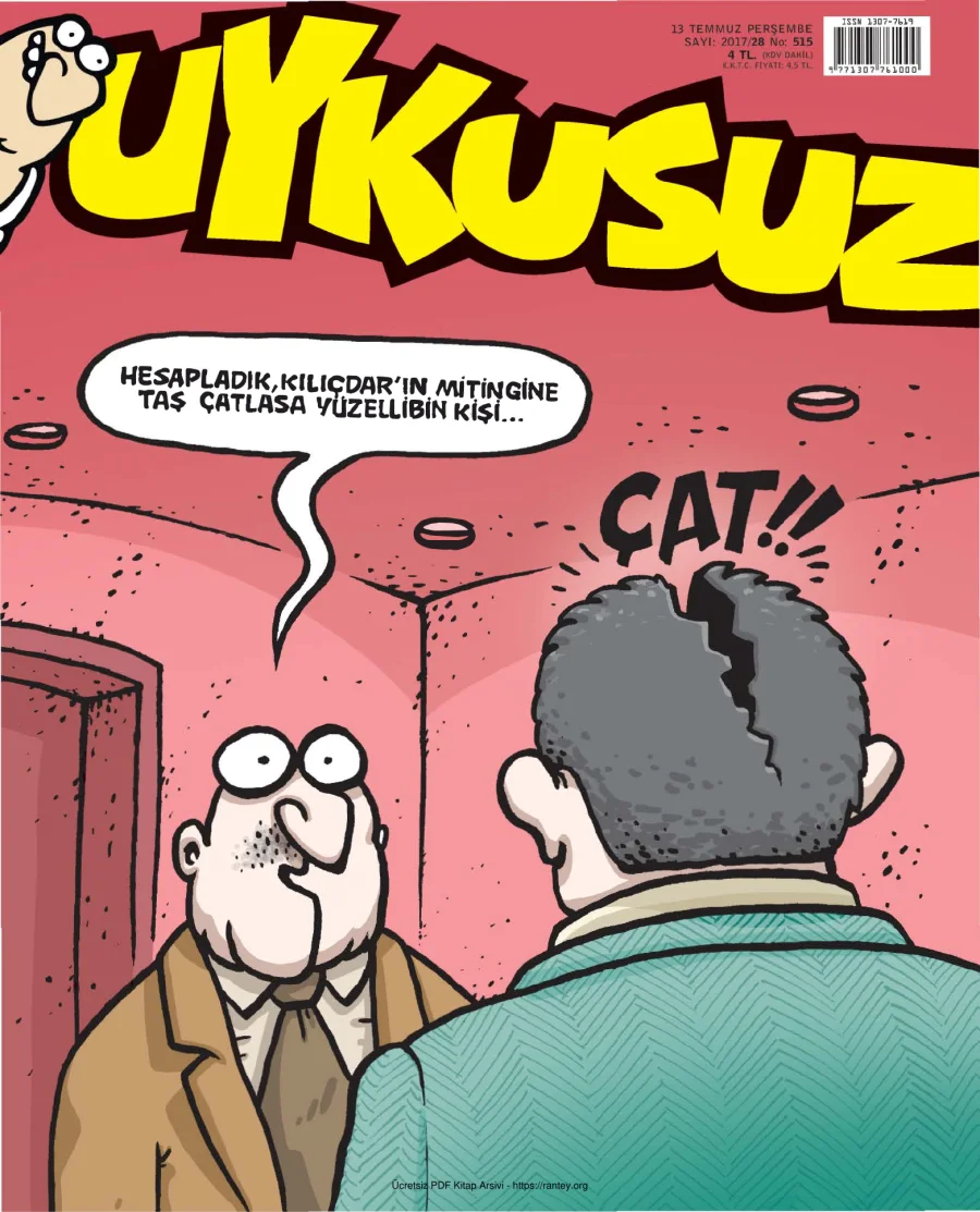 Uykusuz 2017 Sayı 515 kapak görseli