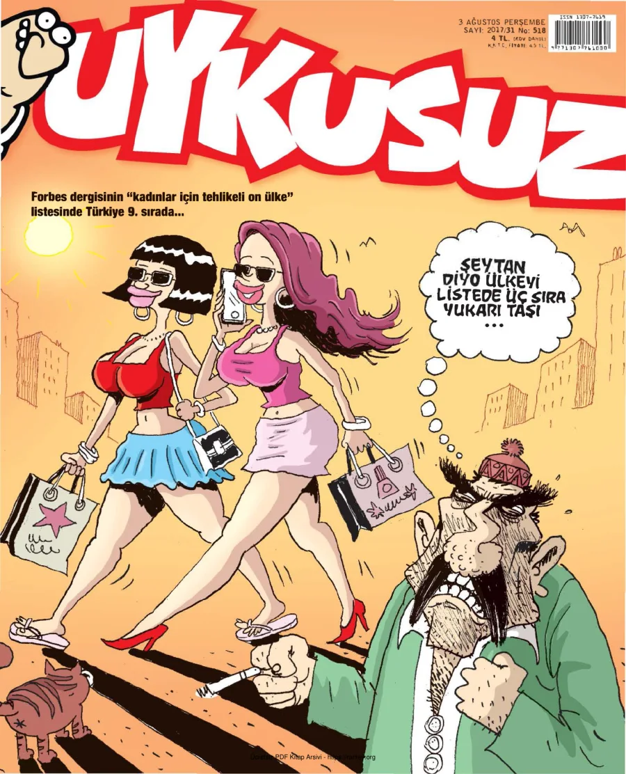 Uykusuz 2017 Sayı 518 kapak görseli