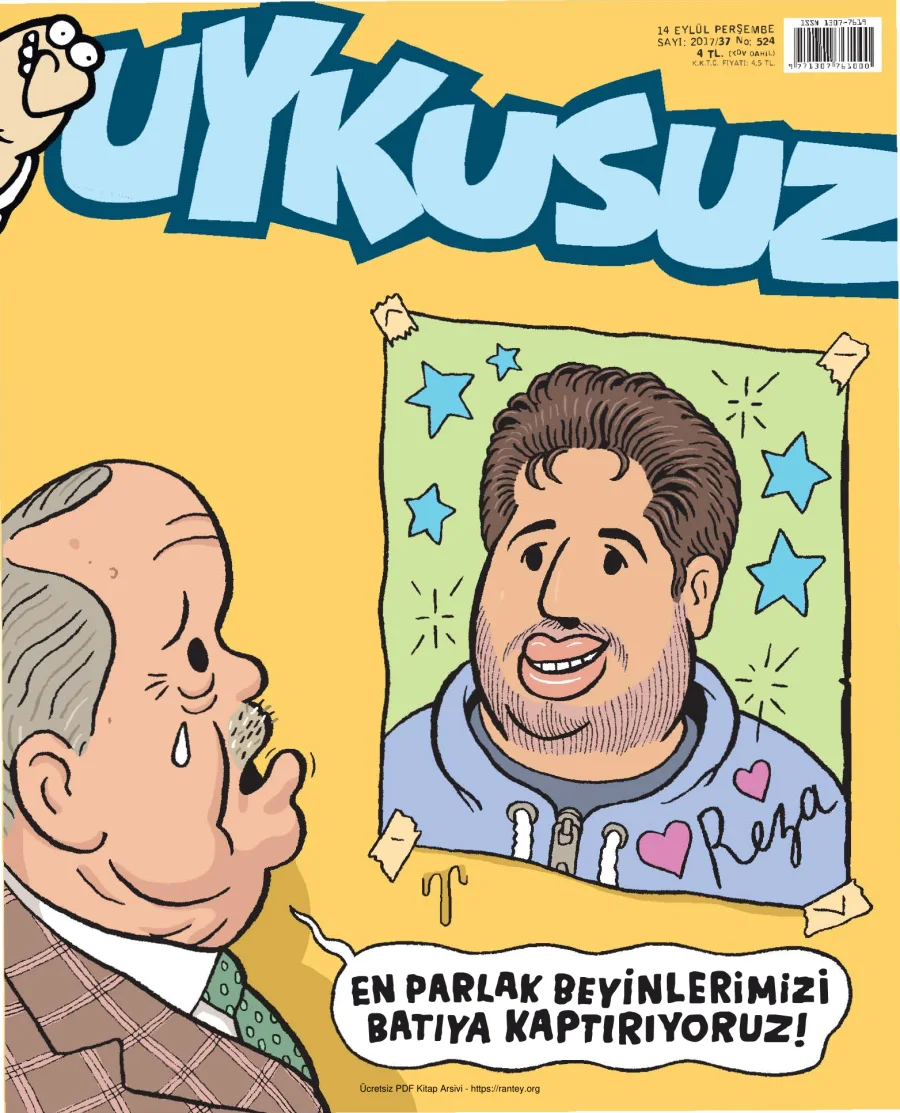 Uykusuz 2017 Sayı 524 kapak görseli