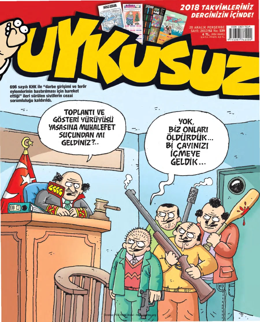 Uykusuz 2017 Sayı 539 kapak görseli