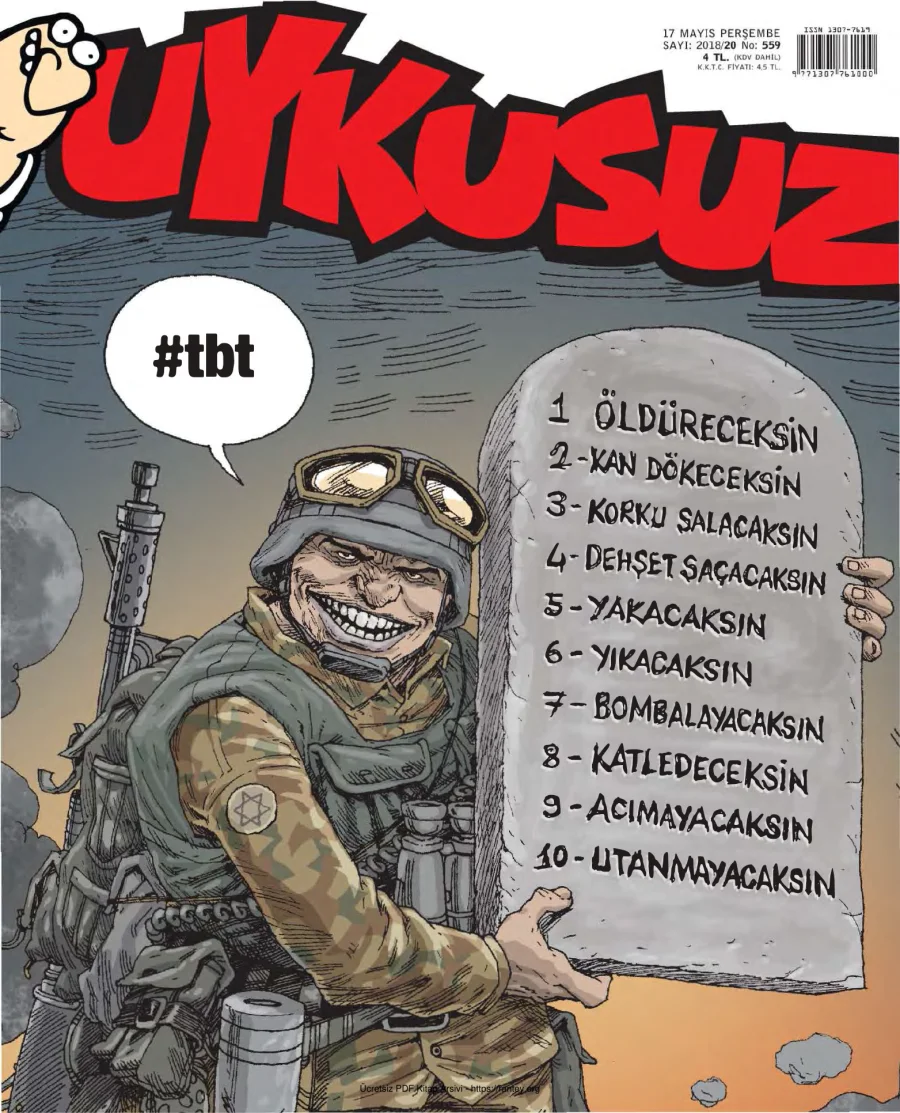 Uykusuz 2018 Sayı 559 kapak görseli
