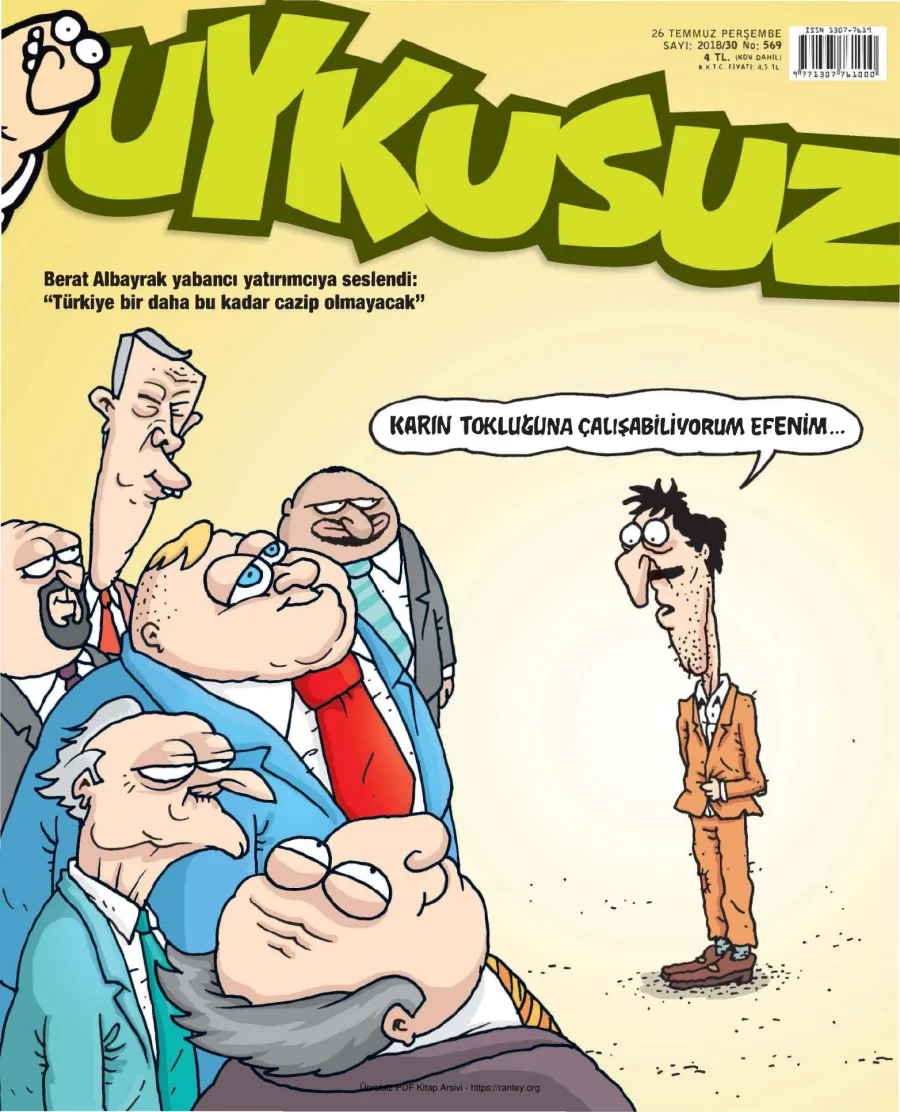 Uykusuz 2018 Sayı 569 kapak görseli