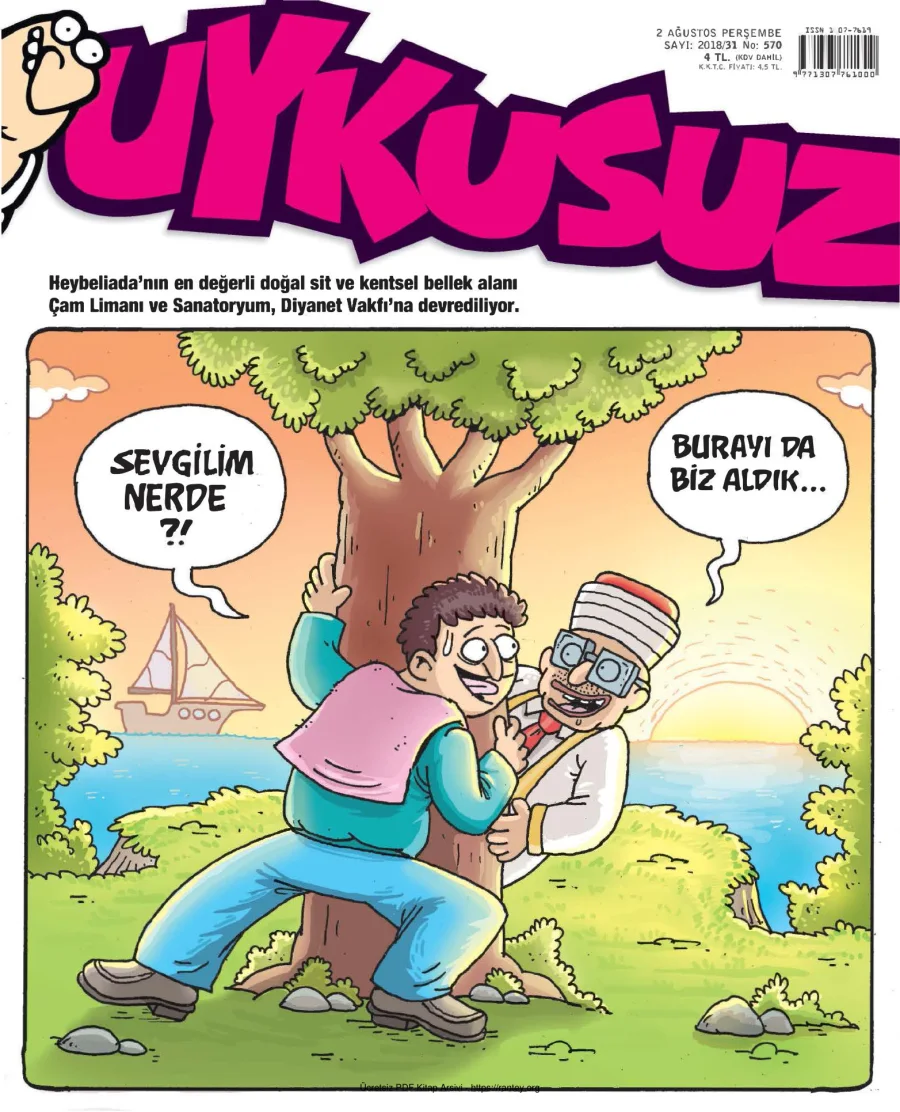 Uykusuz 2018 Sayı 570 kapak görseli