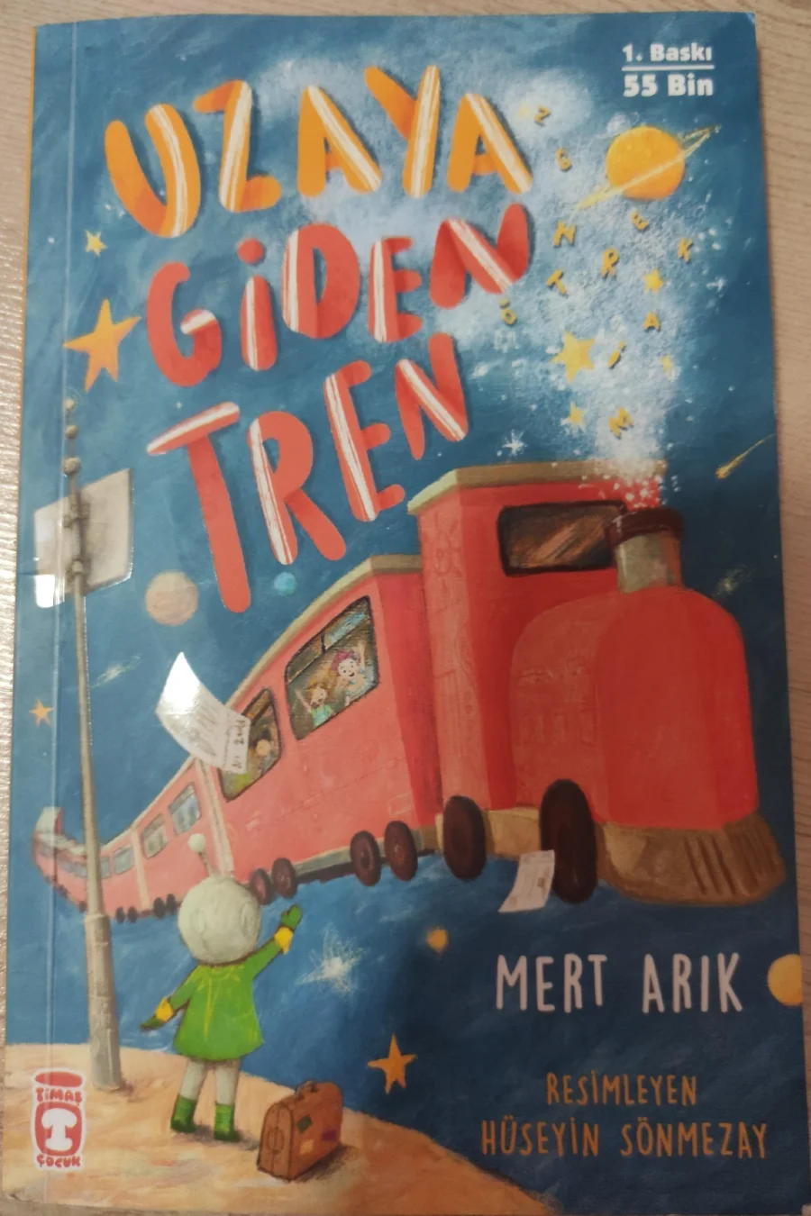 Uzaya Giden Tren kapak görseli
