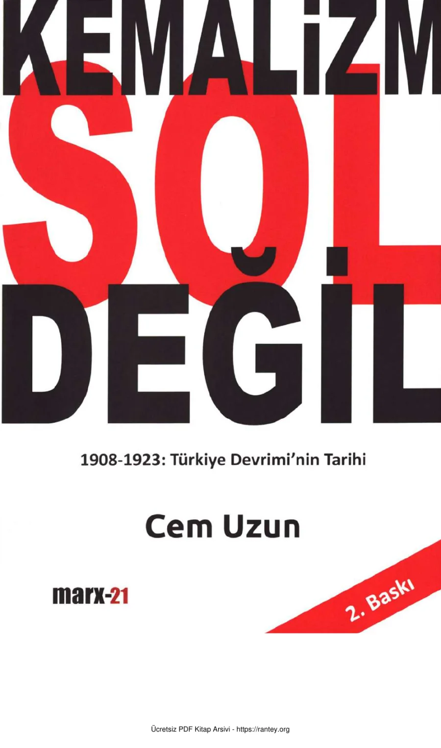 Uzun Kemalizm Sol Değil kapak görseli