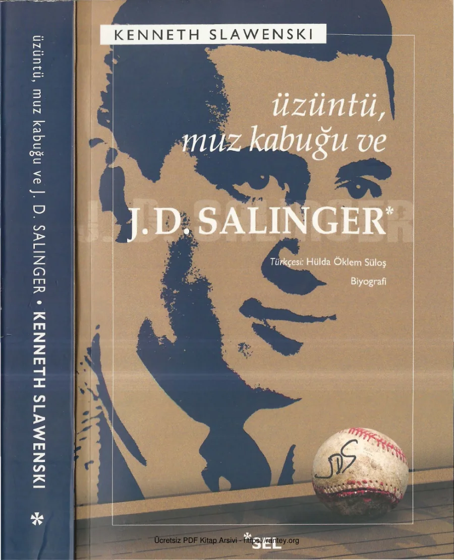Üzüntü Muz Kabuğu ve J D Salinger kapak görseli
