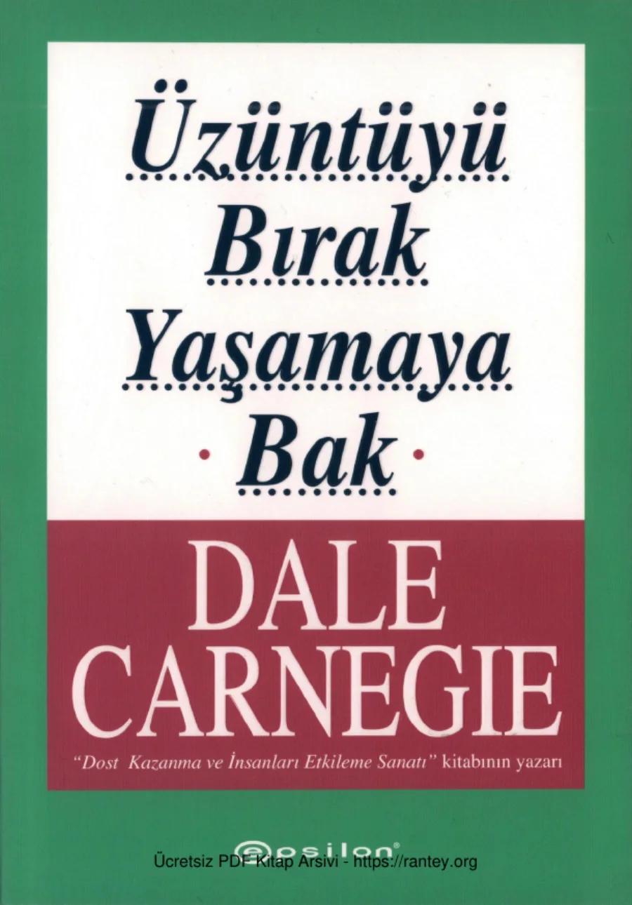Üzüntüyü Bırak Yaşamaya Bak kapak görseli