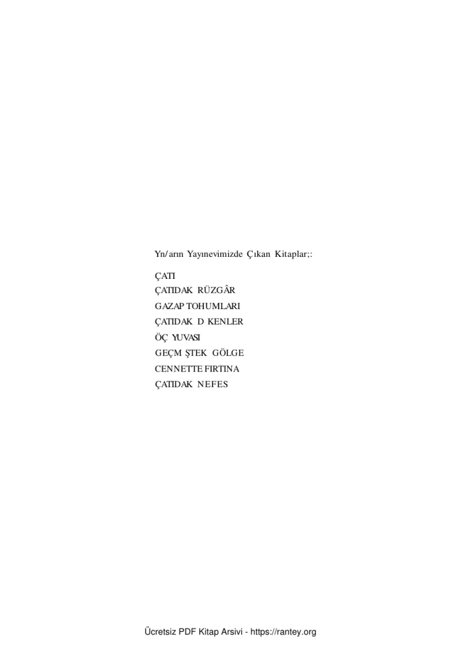 V C Andrews A Çatıdaki Nefes kapak görseli