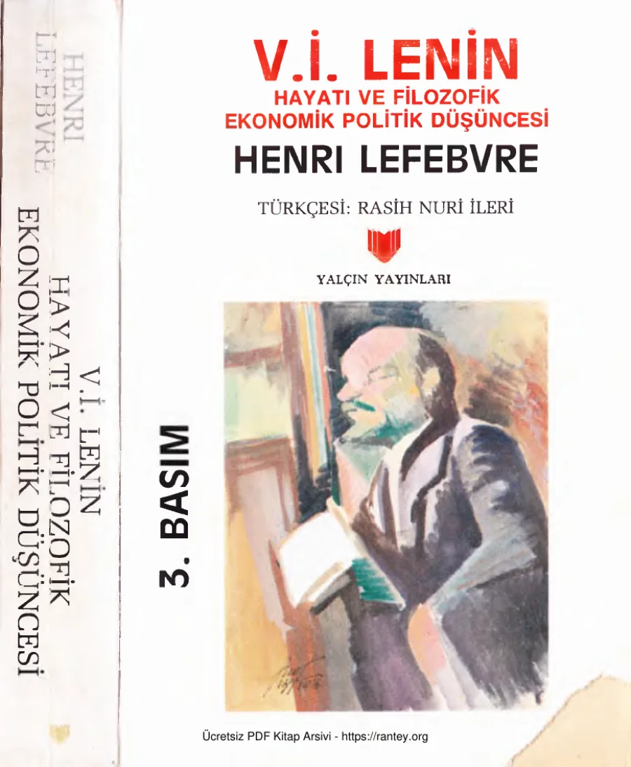 V İ Leninin Hayatı ve Filozofik Ekonomik Politik Düşüncesi Yalçın Yayınları kapak görseli