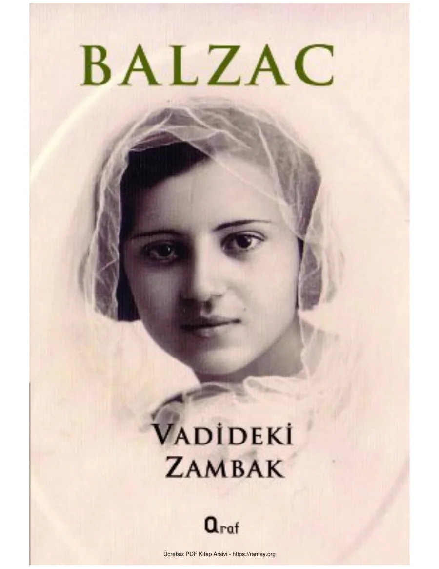 Vadideki Zambak Honor de Balzac kapak görseli