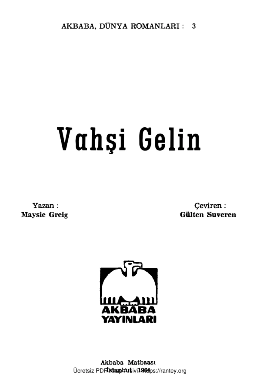 Vahşi Gelin kapak görseli