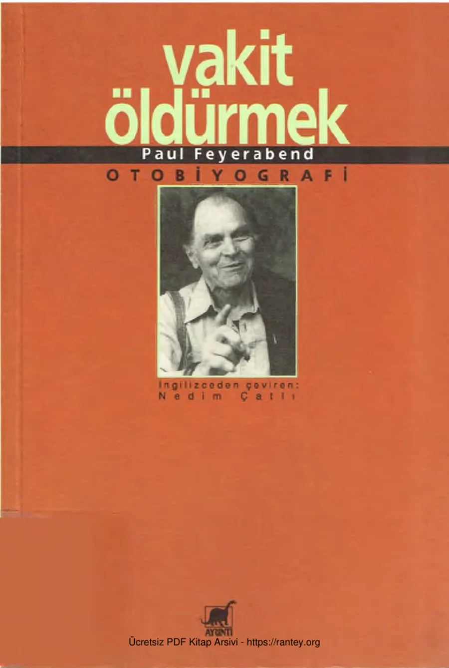 Vakit Öldürmek Otobiyografi kapak görseli