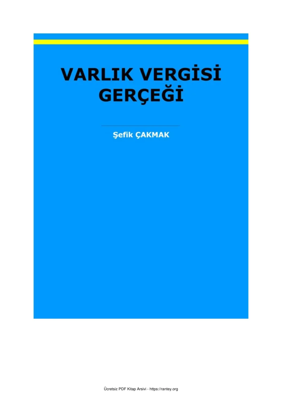 Varlik Vergisi Gercegi kapak görseli
