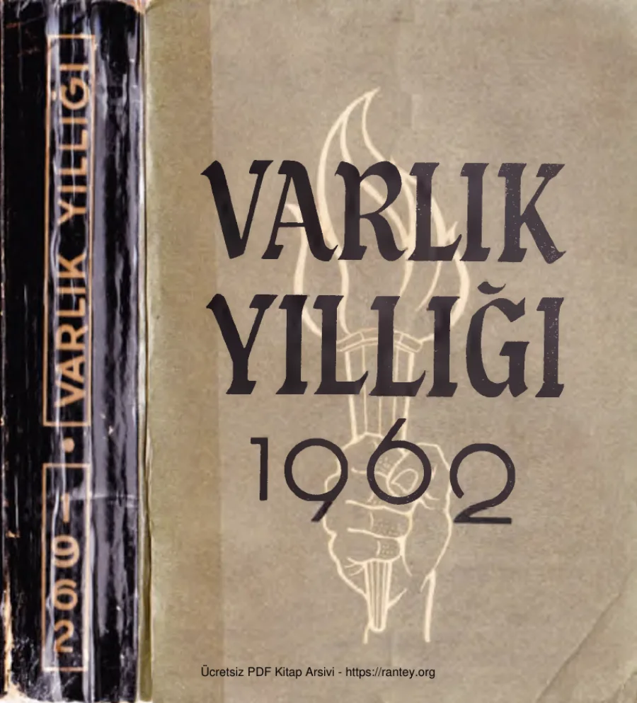 Varlık Yıllığı 1962 kapak görseli